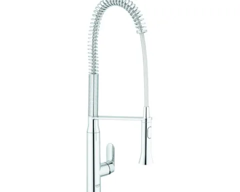 GROHE Küchenarmatur mit Handbrause K7 chrom 32950000