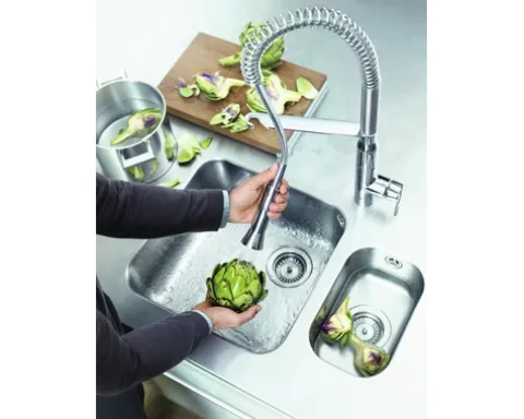 GROHE Küchenarmatur mit Handbrause K7 chrom 32950000