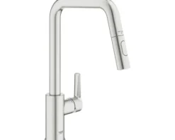 GROHE Küchenarmatur mit Handbrause START supersteel matt 30631DC0