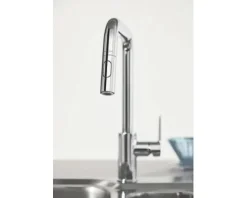GROHE Küchenarmatur mit Handbrause START chrom 30631000