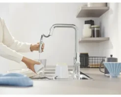 GROHE Küchenarmatur mit Handbrause START chrom 30631000