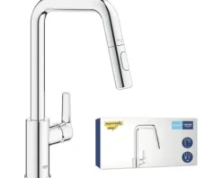 GROHE Küchenarmatur mit Handbrause START chrom 30631000