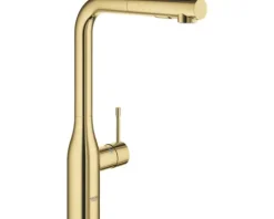 GROHE Küchenarmatur mit Handbrause ESSENCE cool sunrise 30270GL0