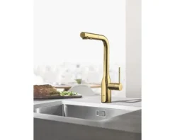GROHE Küchenarmatur mit Handbrause ESSENCE cool sunrise 30270GL0