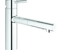 GROHE Küchenarmatur mit Handbrause CONCETTO chrom 30273001
