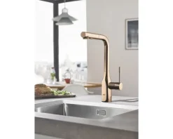 GROHE Küchenarmatur mit Handbrause ESSENCE warm sunset 30270DA0