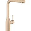 GROHE Küchenarmatur mit Handbrause ESSENCE warm sunset gebürstet 30270DL0