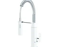 GROHE Küchenarmatur mit Handbrause EUROCUBE chrom 31395000