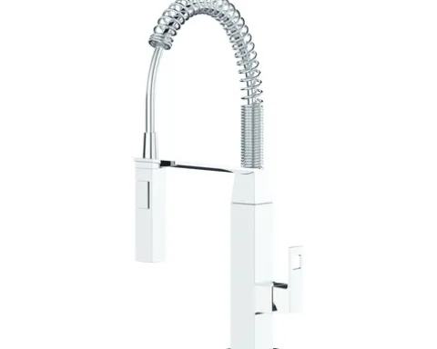GROHE Küchenarmatur mit Handbrause EUROCUBE chrom 31395000