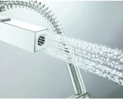 GROHE Küchenarmatur mit Handbrause EUROCUBE chrom 31395000
