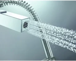 GROHE Küchenarmatur mit Handbrause EUROCUBE chrom 31395000