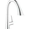 GROHE Küchenarmatur mit Handbrause ZEDRA chrom 32294002