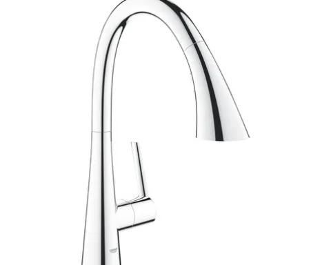 GROHE Küchenarmatur mit Handbrause ZEDRA chrom 32294002