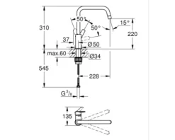GROHE Küchenarmatur START 2021 chrom 30470000