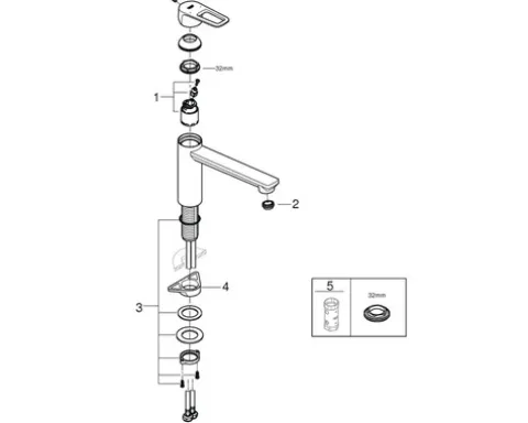 GROHE Küchenarmatur START LOOP 2020 chrom 31714000
