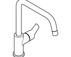 GROHE Küchenarmatur START Vorfenstermontage chrom 30630000