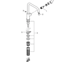 GROHE Küchenarmatur START Vorfenstermontage chrom 30630000