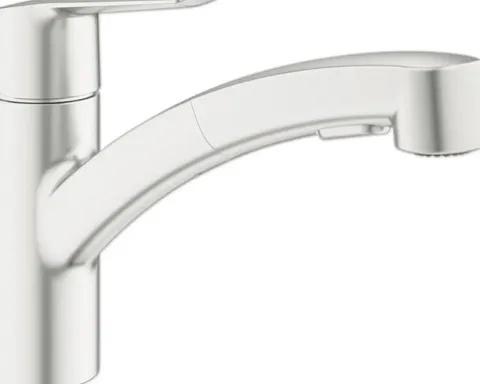 Grohe Quickfix Küchenarmatur mit Handbrause START 2021 supersteel matt 30307DC1