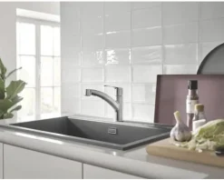 Grohe Quickfix Küchenarmatur mit Handbrause START 2021 supersteel matt 30307DC1
