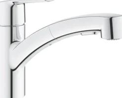 Grohe Quickfix Küchenarmatur mit Handbrause START chrom 30307001