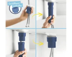 Grohe Quickfix Küchenarmatur mit Handbrause START 2021 schwarz matt 303072431