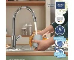 Grohe Quickfix Küchenarmatur START EDGE 2020 chrom 31369001