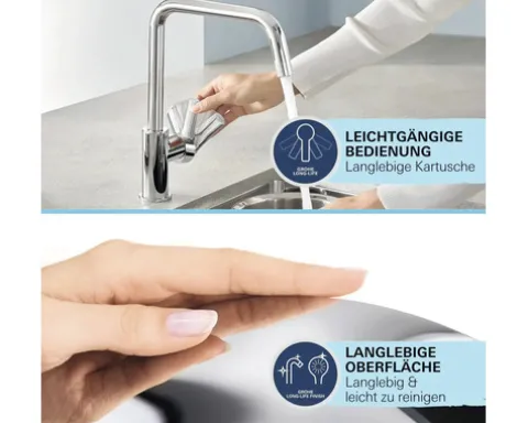 Grohe Quickfix Küchenarmatur START LOOP 2020 chrom 31374001