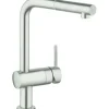GROHE Touch Küchenarmatur MINTA TOUCH supersteel matt 31360DC1