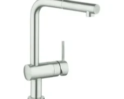 GROHE Touch Küchenarmatur MINTA TOUCH supersteel matt 31360DC1