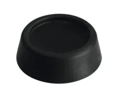 Gummidämpfer Waschmaschinenuntersetzer schwarz Ø 45 mm 4 Stück