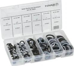 HAAS® Solar-Verschraubungssortiment aus Silikon/PTFE, 8955