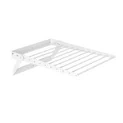 Hailo Anbau Wäschetrockner 3271901 klappbar 525 x 820 x 300 mm Metall weiß für 60 cm Schrank