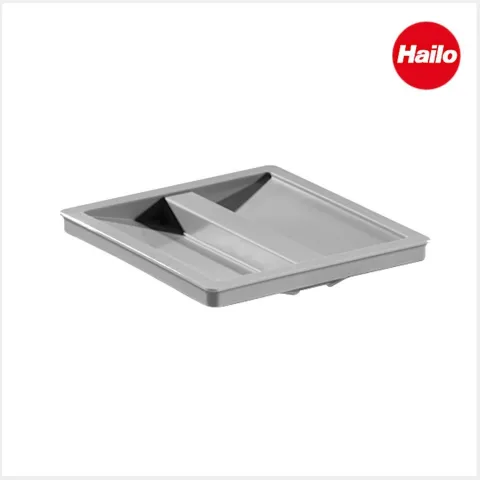 Hailo Inneneimer 1073259 15 Liter Ersatzbehälter Tandem mit Deckel Kunststoff grün Küche