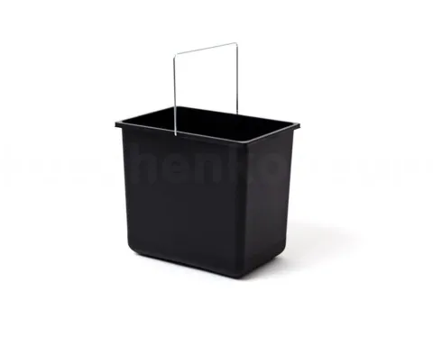 Hailo Inneneimer Paar 18 Liter schwarz grau 316x226x286 mm mit Deckel