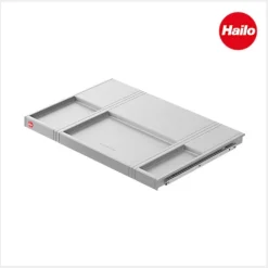 Hailo Multideckel 1109748 Tablarboden 60 cm Schrank mit Führung Kunststoff hellgrau
