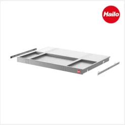 Hailo Multideckel 1109748 Tablarboden 60 cm Schrank mit Führung Kunststoff hellgrau