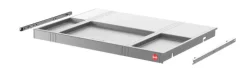 Hailo Multideckel 1109748 Tablarboden 60 cm Schrank mit Führung Kunststoff hellgrau