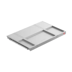 Hailo Multideckel 1109748 Tablarboden 60 cm Schrank mit Führung Kunststoff hellgrau