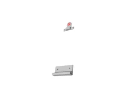 HAILO ReadyBin Inneneimer 7 L 1102435 Eimer-Anbau-Set Kunststoff hellgrau mit Wandhalter