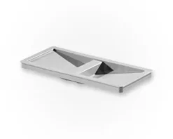 HAILO ReadyBin Inneneimer 12 L 1102445 Eimer-Anbau-Set Kunststoff hellgrau mit Deckel und Wandhalter