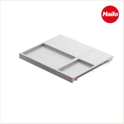 Hailo Tablarauszug 1109739 500 grau mit Unterteilung und Auszugsschienen