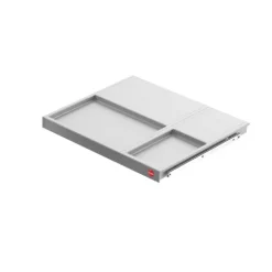 Hailo Tablarauszug 1109739 500 grau mit Unterteilung und Auszugsschienen