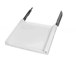 Hailo Adapter 3271371 Universaltablar Montageleiste Kunststoff hellgrau für 60 cm Schrank