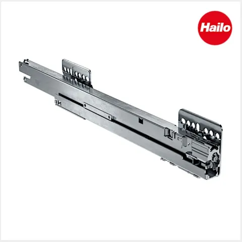 Hailo Überauszugsschiene rechts 1226789 für Euro Cargo NT480 Ersatzschiene Metall silber Küche