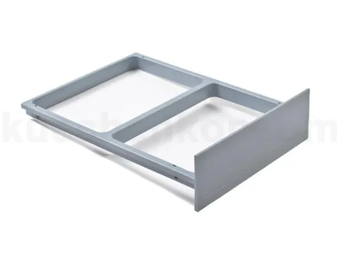 Hailo Clipsrahmen 1094099 Kunststoff Graublau für Raumspar-Tandem Rondo