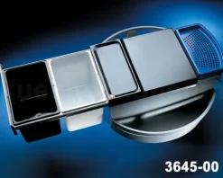 Hailo Clipsrahmen 1094099 Kunststoff Graublau für Raumspar-Tandem Rondo
