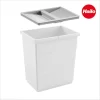 Hailo Deckel 1104849 Ersatzdeckel 298 x 209 x 22 mm Kunststoff hellgrau für 15-20 L Eimer