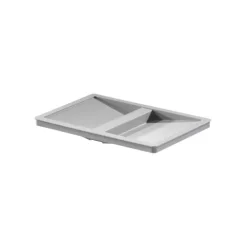 Hailo Deckel 1104849 Ersatzdeckel 298 x 209 x 22 mm Kunststoff hellgrau für 15-20 L Eimer