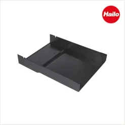 Hailo Deckel 1086329 Ersatzdeckel 340x463x63 mm schwarz für Raumspar Tandem und Rondo