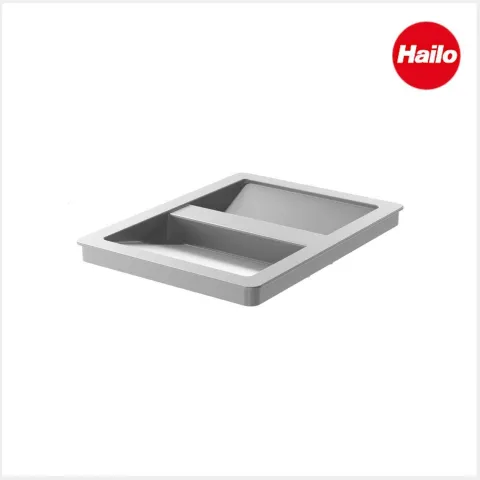 Hailo Deckel 1107279 6,5 Liter Inneneimer Kunststoff hellgrau Abfallsystem